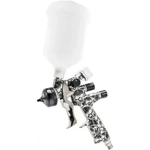 Фарбопульт ANI SKULL TMD1 Дюза -1,3 (ТРИ В ОДНОМУ - WB – CLEAR - HVLP) 1/4MG / Made in Italy