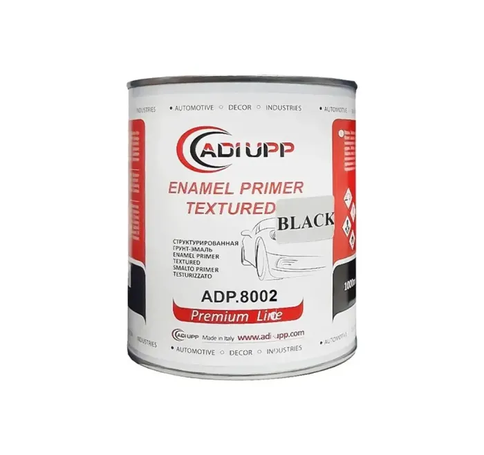 Текстурированная грунт-эмаль черная ENAMEL PRIMER TEXTURED BLACK 1L