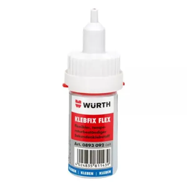 Клей WURTH Klebfix Flex черный 20 г