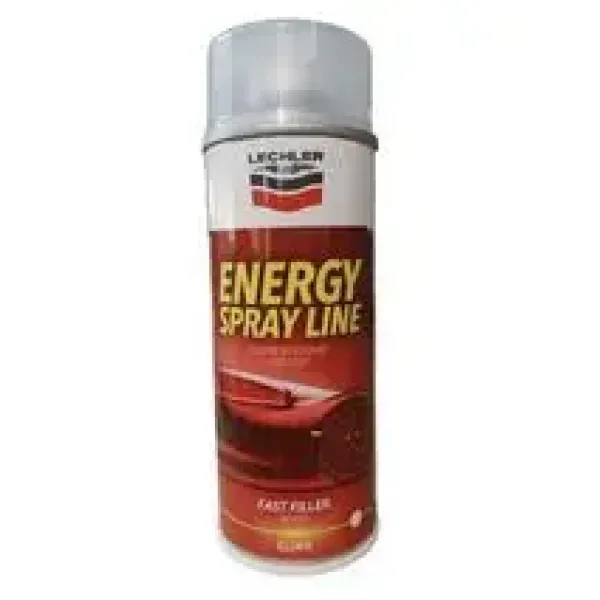 Аэрозольный грунт 1К ENERGY LINE FAST FILLER WHITE, 400мл (білий)