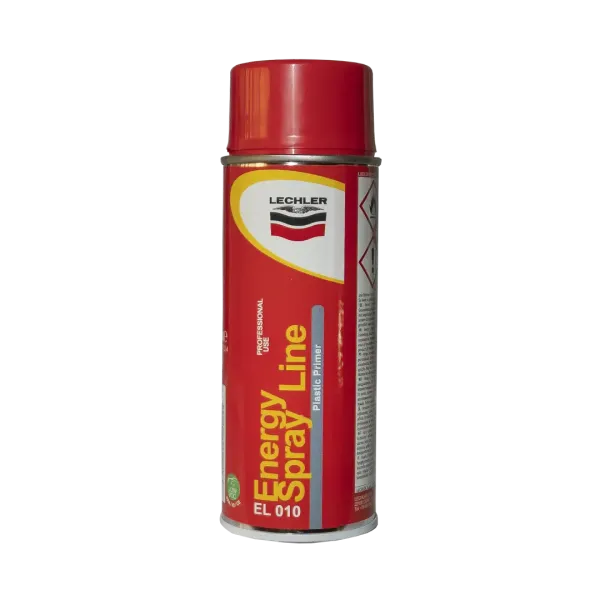 Аэрозольный грунт 1K к пластику(прозрачный) ENERGY LINE PLASTIC PRIMER 400 мл. LECHLER