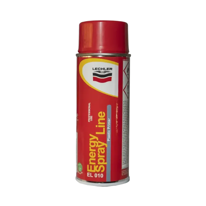Аэрозольный грунт 1K к пластику(прозрачный) ENERGY LINE PLASTIC PRIMER 400 мл. LECHLER