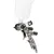 Краскопульт ANI SKULL TMD1 Дюза -1,3 (ТРИ В ОДНОМ - WB – CLEAR - HVLP) 1/4MG / Made in Italy (269639) small