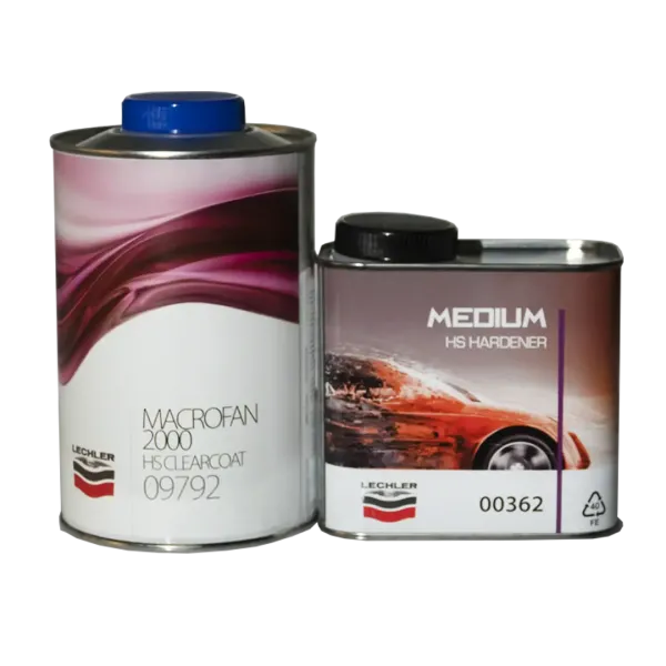 Лак LECHLER  MACROFAN 2000 HS CLEARCOAT. Комплект 1.5л
