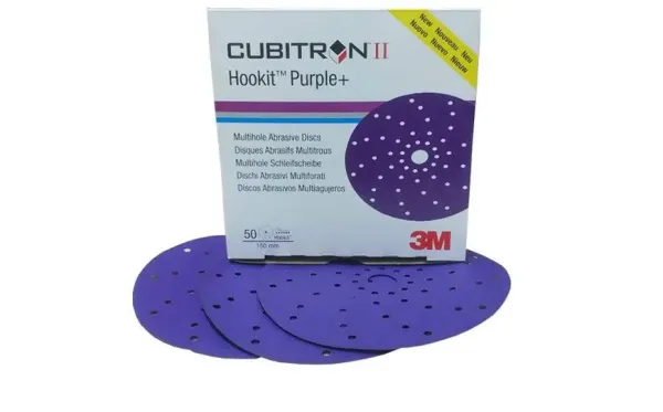Абразивные диски 3М Hookit 737U с минералом Cubitron II, диам. 150 мм P-150+
