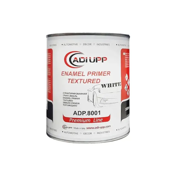 Текстурированная грунт-эмаль белая ENAMEL PRIMER TEXTURED WHITE 1L
