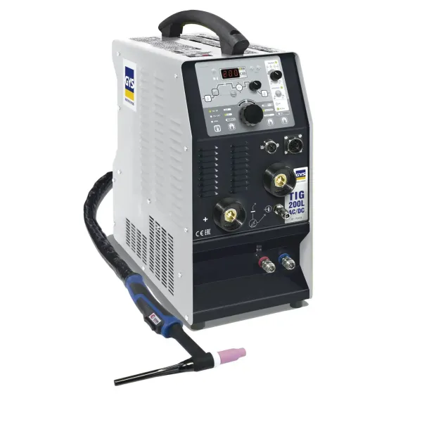 Сварочный аппарат TIG 200L AC/DC с аксессуарами с интегрированной системой охлаждения жидкостью для горелки
