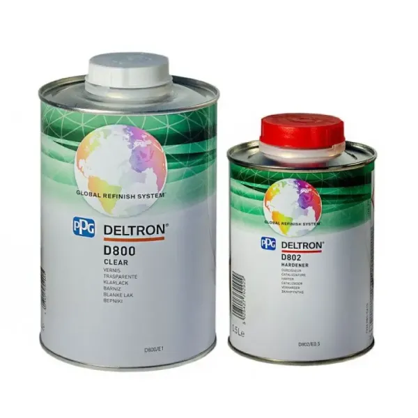 Лак акриловый PPG D800+D802 DELTRON LS/MS комплект 1,5 л