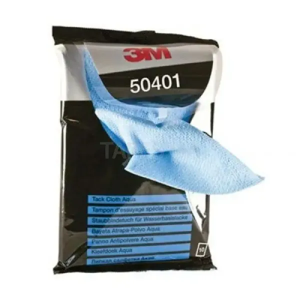 Салфетки 3М Tack cloth aqua 10шт в упаковке