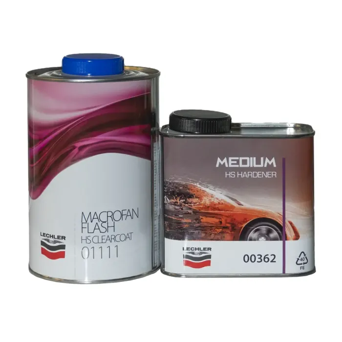 Лак MACROFAN FLASH HS CLEARCOAT. Комплект 1.5л. LECHLER