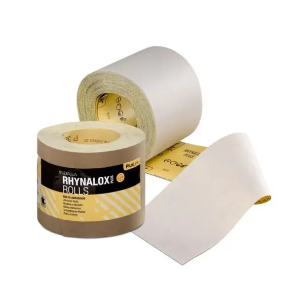 Абразивный рулон RHYNALOX PLUS LINE INDASA 115 мм*50 м Абразивное зерно P-240