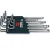 Набор ключей TORX Г-образных с шаровой головкой 9 - 40 WURTH small